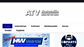 What Autoteile-atv.de website looked like in 2017 (6 years ago)