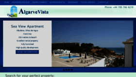 What Algarvevista.com website looked like in 2017 (6 years ago)