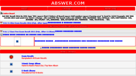 What Abswer.com website looked like in 2017 (6 years ago)