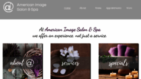 What Americanimagesalon.com website looked like in 2017 (6 years ago)