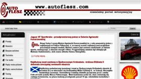 What Autoflesz.com website looked like in 2017 (6 years ago)