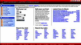 What Advancedautodealers.com website looked like in 2017 (7 years ago)