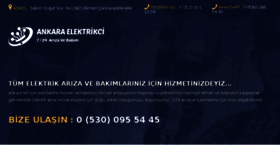 What Ankara724elektrikci.com website looked like in 2017 (6 years ago)