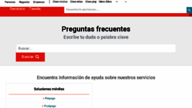 What Asistencia.claro.com.co website looked like in 2017 (6 years ago)