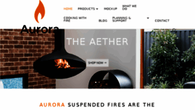 What Aurorasuspendedfires.com website looked like in 2017 (6 years ago)