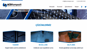 What Acskompozit.com website looked like in 2017 (6 years ago)