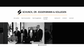 What Anwaltsbuero-muenster.de website looked like in 2017 (6 years ago)