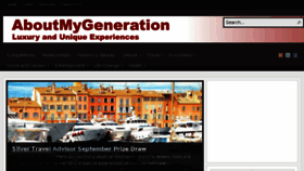 What Aboutmygeneration.com website looked like in 2017 (6 years ago)