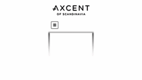 What Axcent.se website looked like in 2017 (6 years ago)