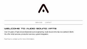 What Audiosoundarts.com website looked like in 2017 (6 years ago)