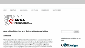 What Araa.asn.au website looked like in 2017 (6 years ago)