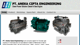 What Anekacipta-eng.com website looked like in 2017 (6 years ago)