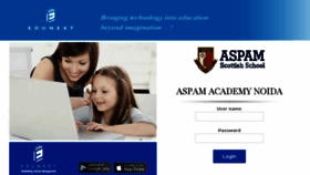 What Aspam.edunext2.com website looked like in 2017 (6 years ago)