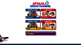 What Afhaalgroothandel.nl website looked like in 2017 (6 years ago)