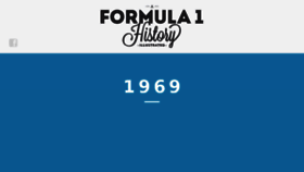 What Aformulaonehistory.com website looked like in 2017 (6 years ago)