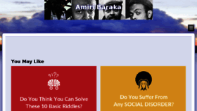What Amiribaraka.com website looked like in 2017 (6 years ago)