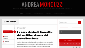 What Andreamonguzzi.it website looked like in 2017 (6 years ago)
