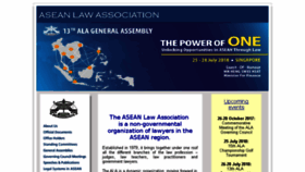 What Aseanlawassociation.org website looked like in 2017 (6 years ago)
