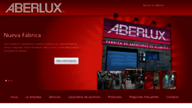 What Aberlux.com.ar website looked like in 2017 (6 years ago)