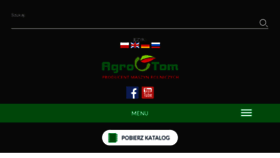 What Agro-tom.eu website looked like in 2017 (6 years ago)