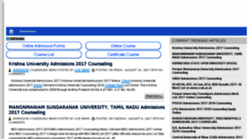 What Admission-counseling.in website looked like in 2017 (6 years ago)
