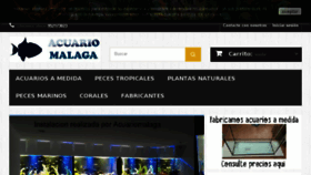 What Acuariomalaga.com website looked like in 2017 (6 years ago)