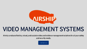 What Airshipvms.com website looked like in 2017 (6 years ago)