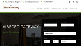 What Airportgateway.in website looked like in 2017 (6 years ago)