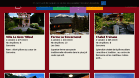 What Alpine-property.fr website looked like in 2017 (6 years ago)