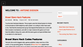 What Antoine-dodson.com website looked like in 2017 (6 years ago)