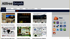 What Allfreebrush.com website looked like in 2011 (13 years ago)