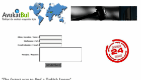 What Avukatbul.com website looked like in 2017 (7 years ago)