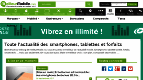 What Actu.meilleurmobile.com website looked like in 2017 (6 years ago)