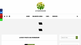 What Ayurvedum.com website looked like in 2017 (6 years ago)