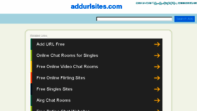 What Addurlsites.com website looked like in 2017 (6 years ago)