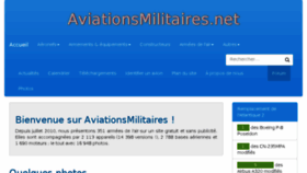 What Aviationsmilitaires.net website looked like in 2017 (6 years ago)