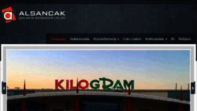 What Alsancakreklam.com website looked like in 2017 (6 years ago)