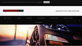 What Aurinkotienauto.fi website looked like in 2017 (6 years ago)