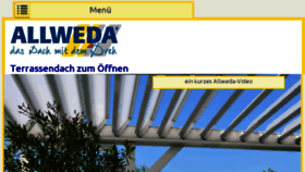 What Allweda.de website looked like in 2017 (6 years ago)