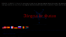 What Alegriadesatan.com website looked like in 2017 (6 years ago)