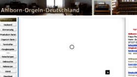 What Ahlborn-orgeln.de website looked like in 2017 (7 years ago)