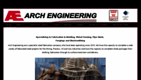 What Archengineering.com.au website looked like in 2017 (6 years ago)