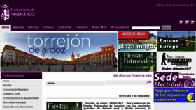What Ayto-torrejon.es website looked like in 2017 (6 years ago)