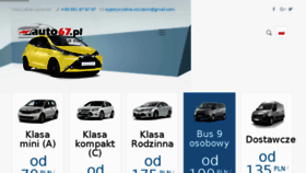What Auto67.pl website looked like in 2017 (6 years ago)