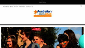 What Australiantimes.co.uk website looked like in 2017 (6 years ago)