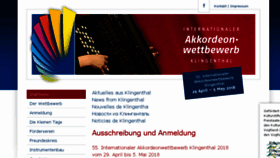 What Accordion-competition.de website looked like in 2017 (6 years ago)