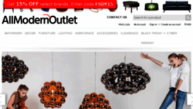 What Allmodernoutlet.com website looked like in 2017 (6 years ago)