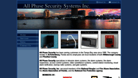 What Allphasesecurityinc.com website looked like in 2017 (6 years ago)