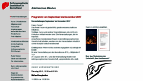 What Anthroposophie-muenchen.de website looked like in 2017 (6 years ago)