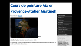 What Atelier-martineh.net website looked like in 2017 (6 years ago)